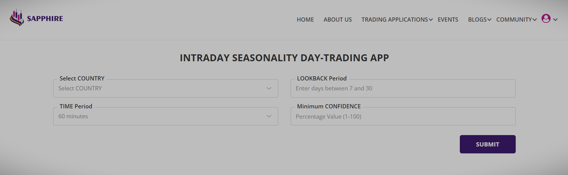 day trading, intraday seasonality, seasonality trading, trading app