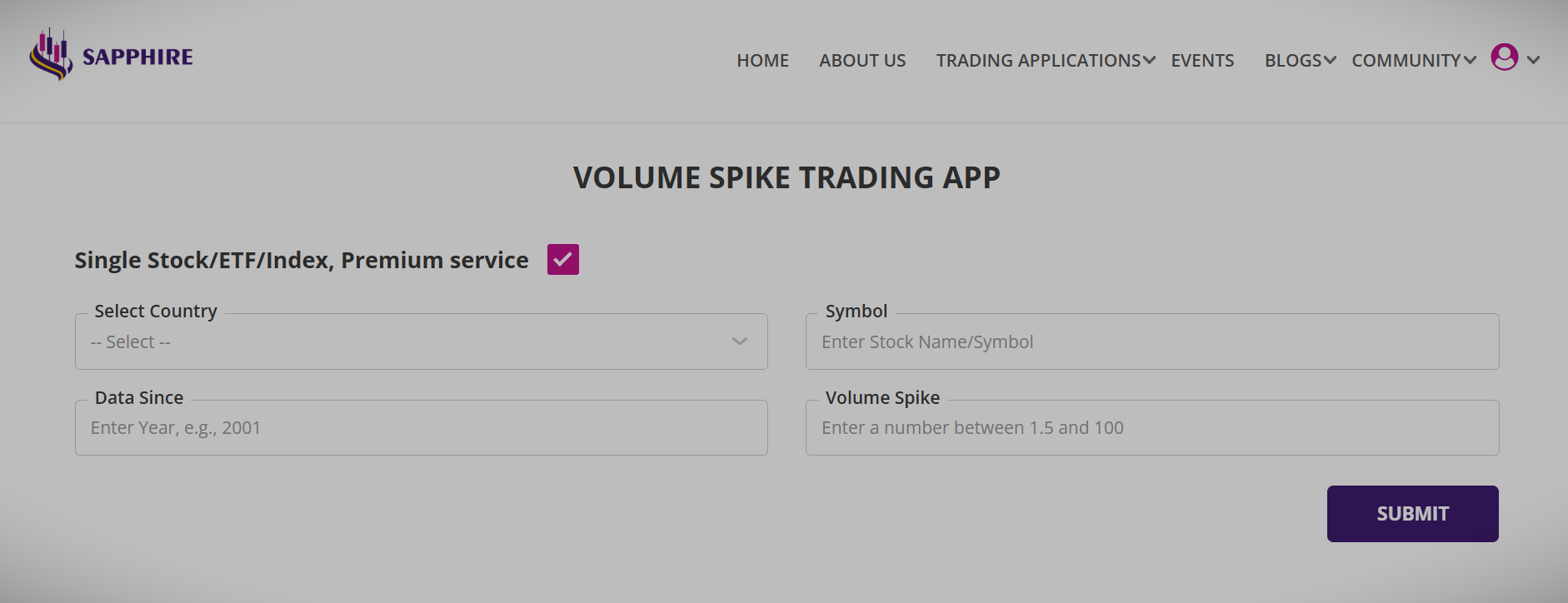 Volume spike trading, stock trading, volume spike